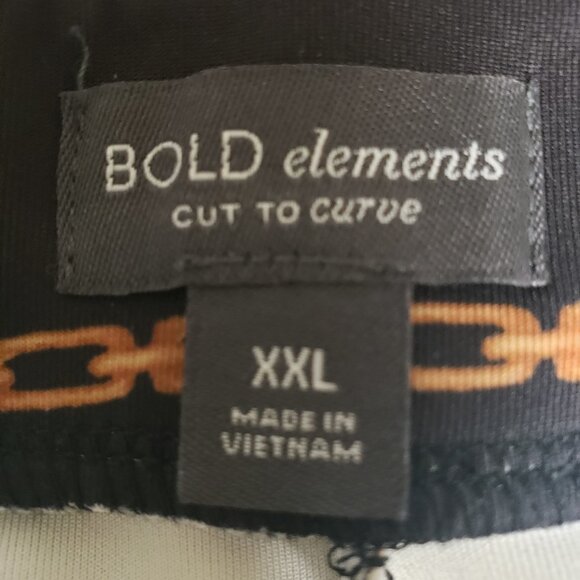 Bold Elements Cut to Curve Midi Skirt NWT - Picture 10 of 10